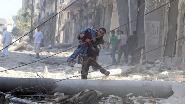 Militer Suriah Gempur Basis Pemberontak di Aleppo, 21 Tewas