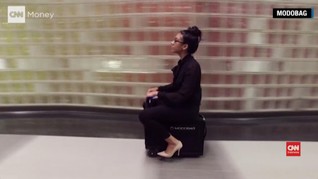 Modobag, Koper Beroda Bisa Jadi Kendaraan di Bandara