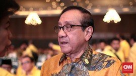 Akbar Tandjung Akui Golkar Belum Bahas Airlangga Cawapres