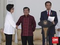 Jokowi 'Goda' Sri Mulyani dalam Rapat Kepala Daerah