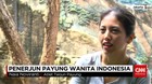 Atlet Terjun Payung Wanita Indonesia