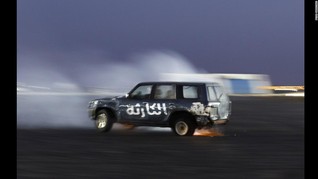 Drifting SUV, Hobi Baru 'Hajwalah' di Timur Tengah