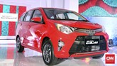 Toyota Calya dibanderol dengan harga kisaran Rp129 juta hingga Rp150 juta dan menjadi LCGC pertama yang dari Toyota dengan mesin Dual VVT-i. (CNN Indonesia/Tri Wahyuni)