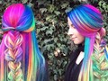 Trisha Reibelt, Rapunzel Berambut Pelangi di Dunia Nyata