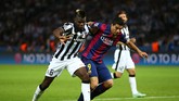 Salah satu pencapaian Paul Pogba adalah ketika ia mengatarkan Juventus hingga ke final Liga Champions, tapi pada akhirnya kalah oleh Barcelona di partai pamungkas. (Paul Gilham/Getty Images)