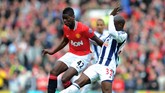 Meski sempat dimainkan beberapa kali di Liga Primer Inggris, Pogba tak puas karena jarang mendapat tempat di tim inti Alex Ferguson. (Michael Regan/Getty Images)