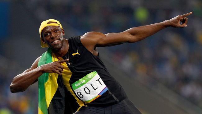  Lari Estafet  Jadi Emas Ketiga Bolt di Olimpiade Rio