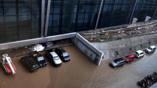 'Karena Banjir Setitik, Rusak Terminal 3 Sebelanga'