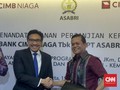 Rangkul CIMB Niaga, Asabri Salurkan Dana Pensiun