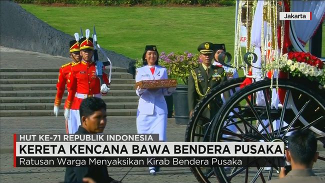 Kereta Pengantar Bendera Merah Putih