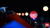 Lokasinya di Taman Cerdas, Kelurahan Jebres, Solo. Taman ini milik pemerintah Kota Solo dan dikelola oleh kelurahan Jebres. (CNNIndonesia/Andika Putra)