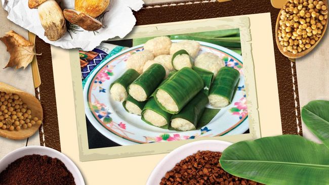 Kuih Lemper Isi Udang Kering ala Jawa-Selangor