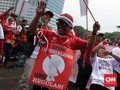 Potret Karyawan Telkom Geruduk DPR