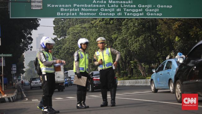 Aturan Ganjil Genap Tak Berlaku Selama Libur Lebaran