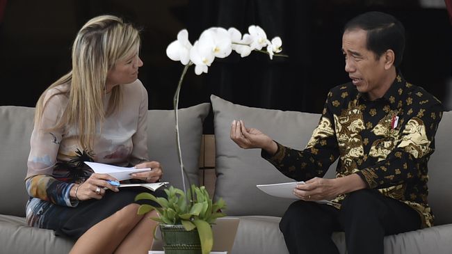 Temui Ratu Maxima, Jokowi Sebut Kunci Dorong Inklusi Keuangan