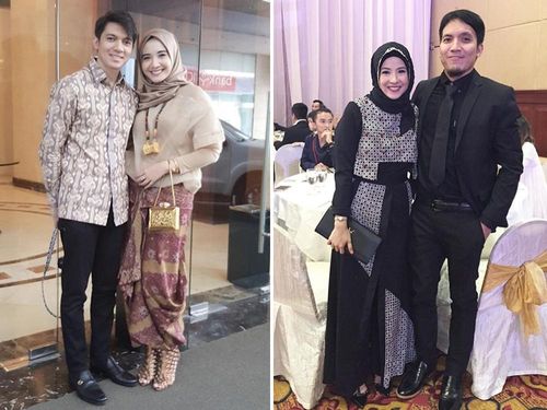 Foto: Tampil Serasi dengan Pasangan Saat Kondangan Ala Selebriti Berhijab 1 Foto: Tampil Serasi dengan Pasangan Saat Kondangan Ala Selebriti Berhijab 1