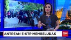 Antrean E-KTP Membeludak