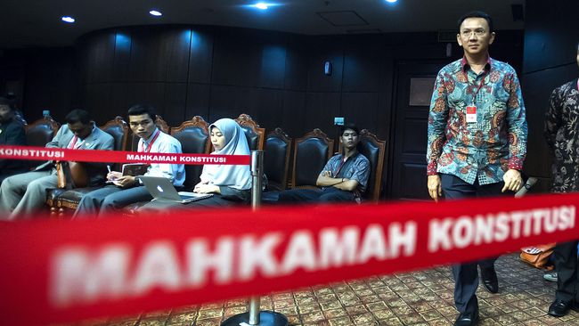 Pemerintah Minta MK Tolak Permohonan Ahok