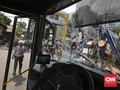 Bus dan Truk Kecelakaan di KM 50 Tol Jakarta-Cikampek