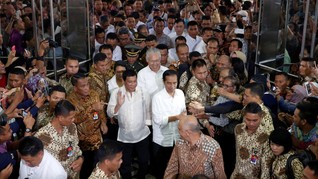 Blusukan ke Tanah Abang, Duterte Dikira 'Pejabat Asal Batak'