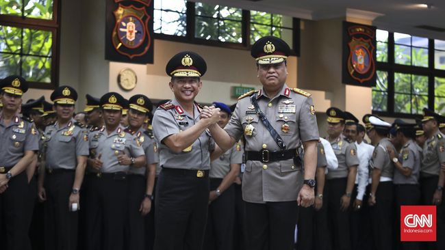 Kapolri Rombak Dua Kapolda dan Lima Wakapolda