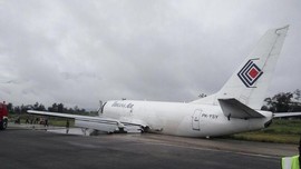 Pesawat Trigana Tergelincir, Bandara Wamena Ditutup