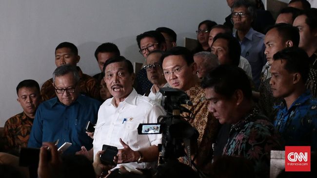 Menteri Luhut Klaim Tak Langgar Putusan PTUN soal Reklamasi