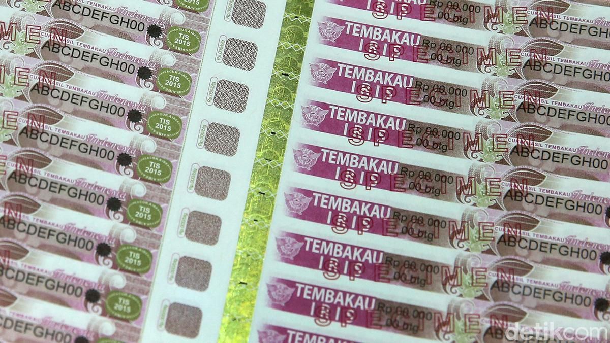 Cegah Pita Palsu, Pabrik Rokok Bakal Dipasangi Mesin Canggih