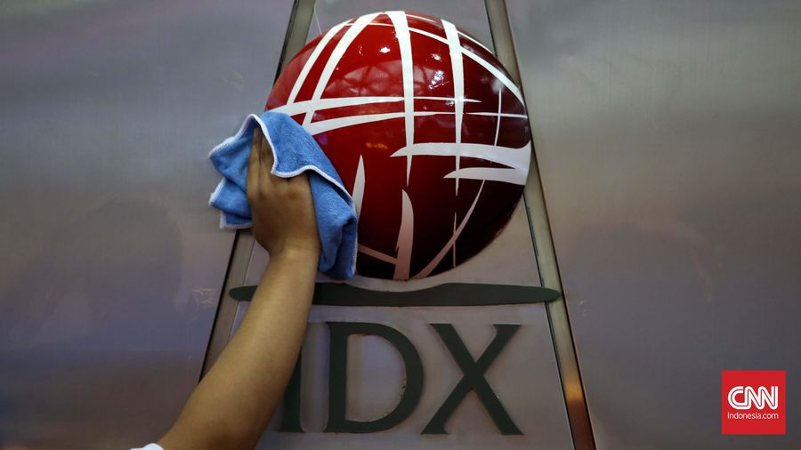 Logo IDX Bursa Efek Indonesia, Jakarta, Jumat, 16 September 2016. CNN Indonesia/Safir Makki
