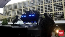 Jokowi dan Prabowo Ambil Nomor Urut, Jalan Depan KPU Ditutup