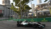 GP Singapura juga merupakan salah satu seri balapan paling lama dan mendekati batas maksimal durasi balapan selama dua jam. (AFP PHOTO / ROSLAN RAHMAN)