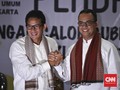 Di KPUD, Sandiaga Singgung Kemacetan Jakarta