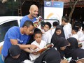 Kolaborasi Datsun-Persib Bawa Keceriaan Anak di Purwakarta