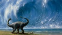 Mengerikan, Asteroid Pemusnah Dinosaurus Picu Tsunami 4,5 Km