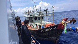 Indonesia Tangkap Kapal Malaysia dan Vietnam di Laut Natuna