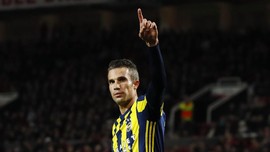 Sambutan Meriah Old Trafford untuk Robin Van Persie