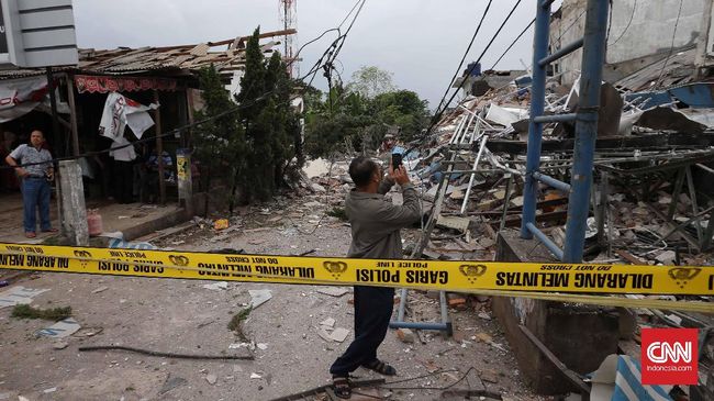  Tabung Salju Meledak di Pamekasan Satu Orang Tewas