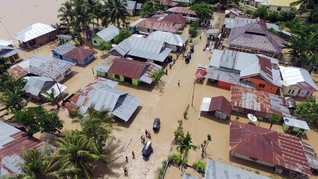 Banjir Terjang Gorontalo, 4.987 Warga Mengungsi