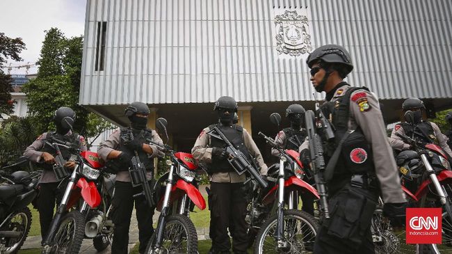 Siaga I, Polisi Kerahkan Ribuan Pasukan Kawal Demo Lanjutan