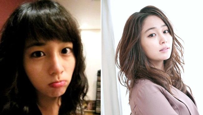 Foto Wajah 10 Selebriti Cantik Korea Sebelum Terkenal 10 Foto Wajah 10 Selebriti Cantik Korea Sebelum Terkenal 10