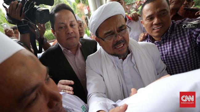 Rizieq Shihab Kembali Dipolisikan karena Ujaran Kebencian