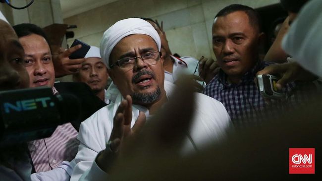 Rizieq Kini Mengaku Bingung dengan Kasus Duit Palu-Arit