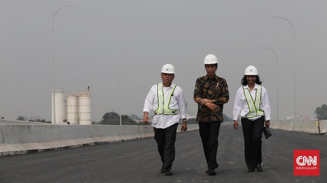 Jokowi Janjikan Banyak Infrastruktur Rampung Sebelum Pilpres