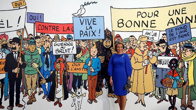 Tintin 'Rayakan' Ultah ke-90 dengan Kontroversi