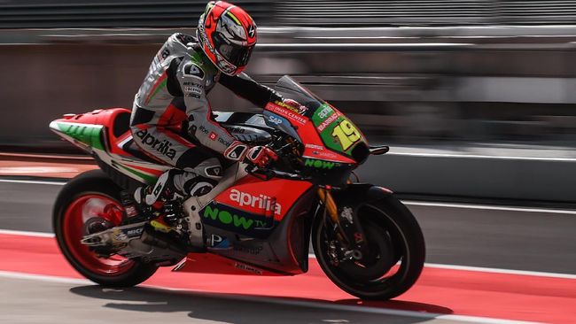 Aprilia Merah Darah di MotoGP Valencia