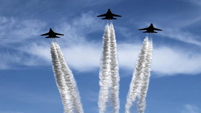 Insiden Tabrakan Jet Tempur Rusia, Satu Pilot Tewas