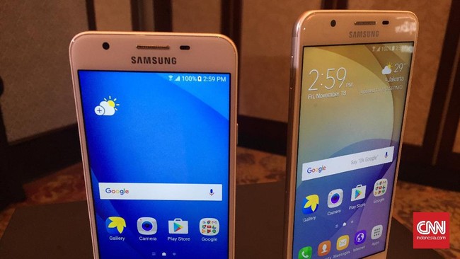 Galaxy J7 Dan J5 Prime Duo Ponsel Samsung Jelang Akhir Tahun