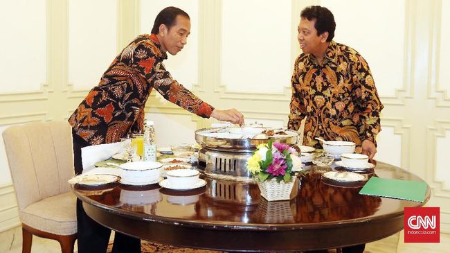 Spontanitas Jokowi Singgung Romi PPP Cocok Jadi Cawapres