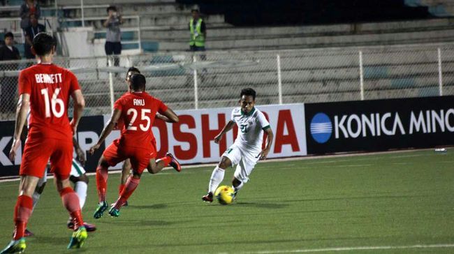 Rekor Buruk Timnas Indonesia vs Singapura di Piala AFF