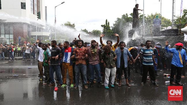 Seluruh Pendemo Referendum Papua Ditangkap